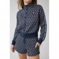 4G Allover Jacquard Full Zip J 4G Rhombu  GUESS