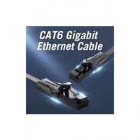 VENTION Cable Red RJ45 CAT6 Utp 1000MBPS 3MTRS Plano Negro Ibabi