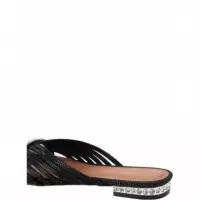 KURT GEIGER - Crystal Strap Flat Mule - 00 - 5853700609/00