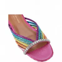 KURT GEIGER - Crystal Strap Flat Mule - 69 - 5853769609/69