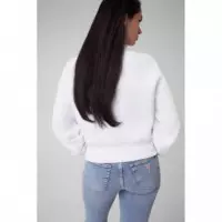 Cn Marilyn Piano Sweatshirt Pure White  GUESS