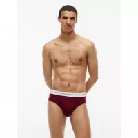 3P Brief Opulent Blue/burgundy/blue Spel  TOMMY HILFIGER