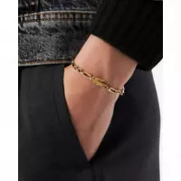 Pulsera Arthor Dorada  LACOSTE