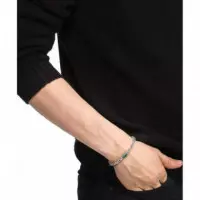 Pulsera Arthor Plateada  LACOSTE