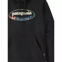 PATAGONIA - M's '95 Oval Logo Uprisal Hoody - Bklo - 39724/BKLO
