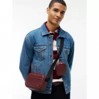 Th Foundation Camera Bag Red Wine  TOMMY HILFIGER
