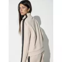 Sudadera con Cremallera y Strass de LOLA CASADEMUNT