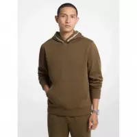 Sudadera de Mezcla de Algodón con Logotipo y Capucha de MICHAEL KORS