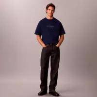 Camiseta Holgada con Aplique con Logo  CALVIN KLEIN