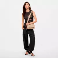 Bolso Efecto Piel Mediano