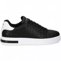 Talon Blanco Deportivo Logo Negro  ARMANI EXCHANGE