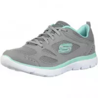 Zapatillas SKECHERS Mujer Gris Verde