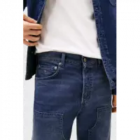 Pantalon TOMMY JEANS Cargo Denim Dark Pb