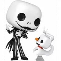 FUNKO Pop Jack Skellington con Zero Pesadilla Antes de Navidad 1808