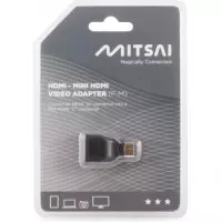 Adaptador Vídeo MITSAI HDMI - Mini HDMI (hembra-macho)