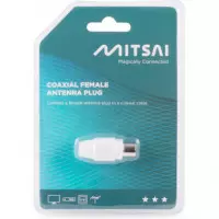 Conector de Antena MITSAI Coaxial Hembra