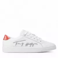 Th Signature Essential Cupsole White  TOMMY HILFIGER
