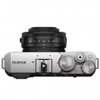Fujifilm X-E4 zilver + XF 27mm F/2.8 R WR