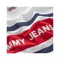 Camiseta Tommy Jeans branded blanca