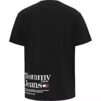 Camiseta Tommy Jeans text negra