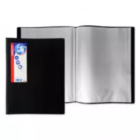 CARPETA FOLIO 10 FUNDAS TAPA RIGIDA