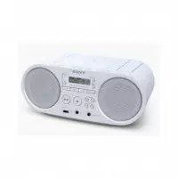 Radio Portátil SONY Boombox ZS-PS50 Blanco