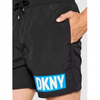 Bañador DKNY negro logo azul