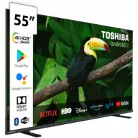 Televisor Led TOSHIBA 55 Uhd 4K Smart TV Android Wifi BLUETOOTH