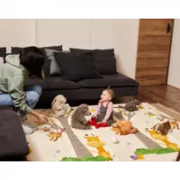 Alfombra de Juegos Reversible Fancy Jirafa  INNOVACIONES MS