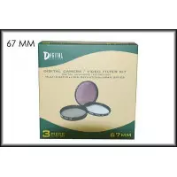 DIGITAL CONCEPTS Kit de Filtro 67MM  (uv/fld/pl)