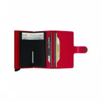 Cartera SECRID Miniwallet Original Red & Red Rojo
