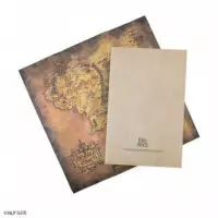 Libreta Mapa de la Tierra Media   el Señor de los Anillos  CINEREPLICAS
