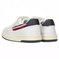 Casual Stripes Low Cut Lace-up/velcro Sneaker  TOMMY KIDS
