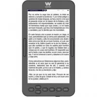 WOXTER Libro Electronico Scriba 195S 4.7" 4GB,HD,16 Niveles de Grises Color Negro