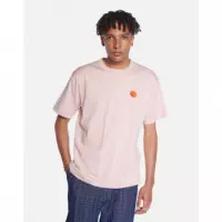 Camisetas Hombre Camiseta OLOW Unisex Oversized Pastel Pink Draco