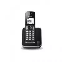 PANASONIC Telefono Inalambrico KX-TGD310 Negro + Timbre de Sonido de Animales