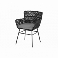 Hartman ® Varese Silla de Jardín Color Negro  HARTMAN OUTDOOR FURNITURE