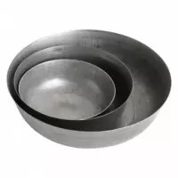 Fuente de Acero Inoxidable Pequeña ø 10,5 Cm. RAW MATERIALS®
