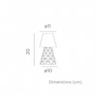 Lámpara de Sobremesa sin Cables Lola Essentials®  ESSENTIALS