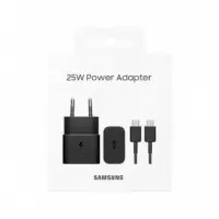 SAMSUNG Fast Charger 25W  Usb-c + Cable Negro (EP-T2510)