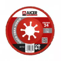 Disco Fibra de Vidrio 115MM Grano 24 AICER