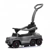 Coche Bateria para Pasear Bebes Mercedes Gris