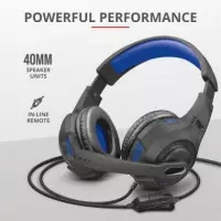 Auriculares + Microfono TRUST Gaming Gxt 307B Ravu PS4 Headset Black/blue