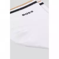 Paquete de 2 Pares de Calcetines Cortos con Rayas Características de Boss  HUGO BOSS