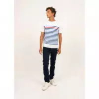 Camisetas Hombre Camiseta SAINT JAMES Naval Neige Tulipe