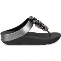 Esclava Abalorios Piel Plomo  FITFLOP