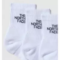 Multi Sport Cush Quarter Sock 3P Tnf White White THE NORTH FACE