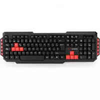 Pack 4 en 1 MARS GAMING MRCP1 Teclado, Cascos, Ratón 2800DPI y Alfombrilla 35X25CM