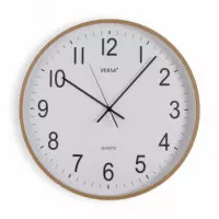 Reloj Pared Madera Clara 50CM  PÉREZ ÁVILA