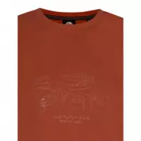 Camisetas Hombre Camiseta PETROL INDUSTRIES Artwork Susitna Warm Chili